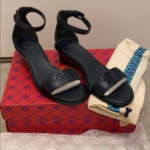 Tory Burch sandals navy blue